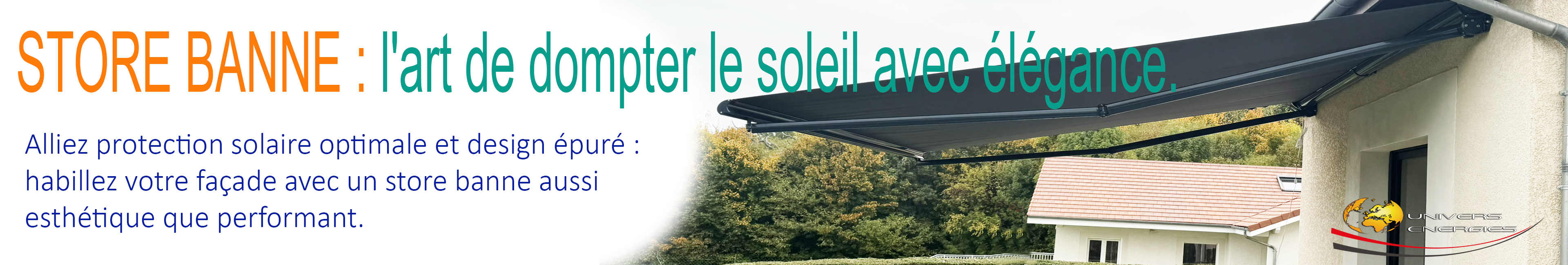Store banne motorisé